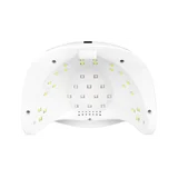 Küünelamp UV-lamp nails Glow S1 168W - valge-hõbedane