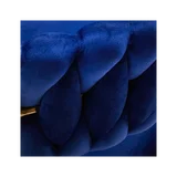 4Rico pöördtool sametist QS-GW01G sinine
