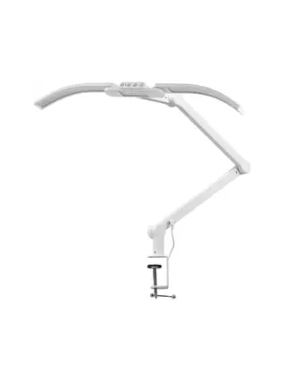 Glow L05 kumer laualamp valge
