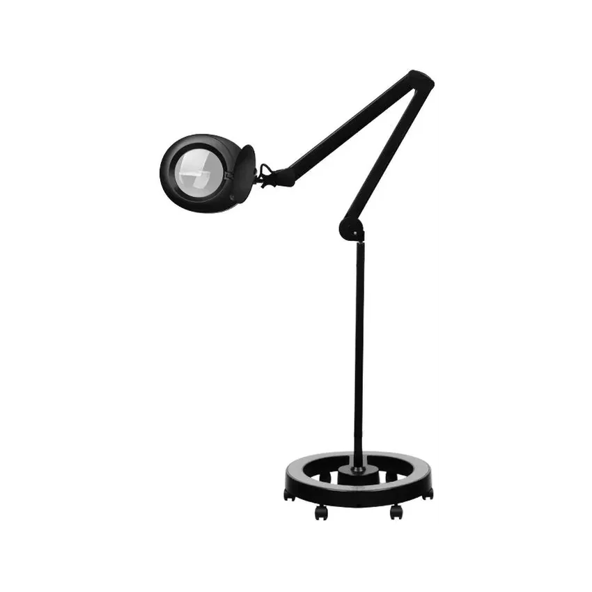 Must suurenduslamp Elegante 6025 60 LED alusega