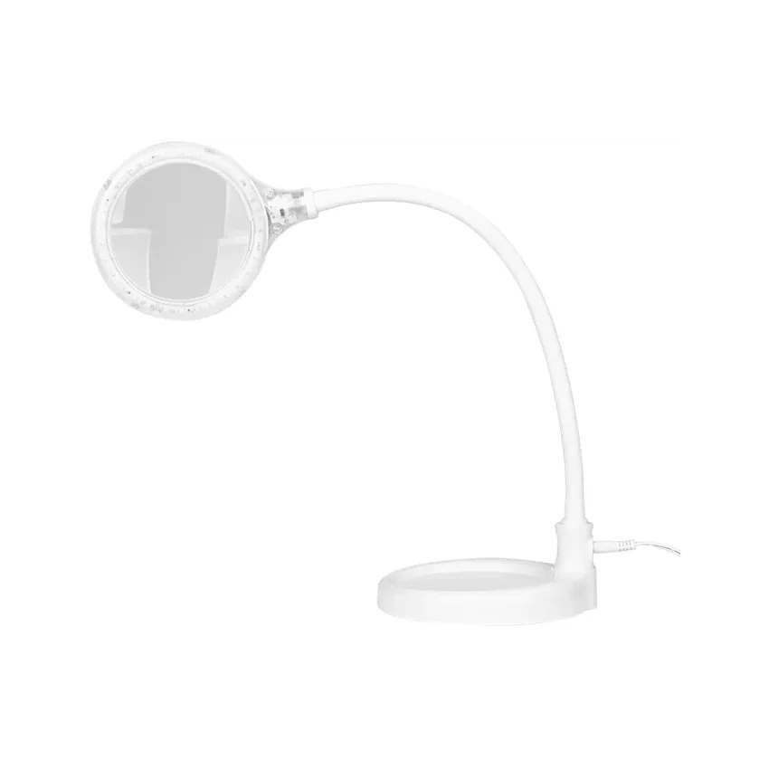 Suurendusklaasiga laualamp LED 5D luubiga