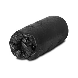 Ühekordselt kasutatav plastkate elastse ribaga, must