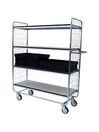 ESD riiulikäru 100 4 riiulit