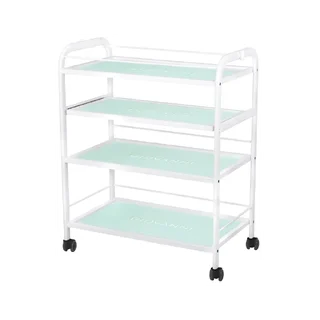 Salongikäru klaasist ratastega - 1015a Giovanni