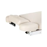 Sillon Relax - SPA-protseduuride voodi - kreemikas musta alusega
