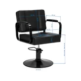 Juuksurisalong Hair System Studio noir must