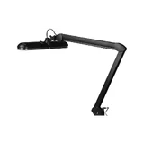 801. elegantne LED-töövalgusti harjakinnitusega - must