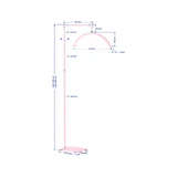 Ripsmete hoolduslamp MOMO MX6 roosa