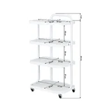 Ratastega käru Giovanni laud H6702 valge