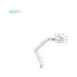 Luuplamp - Ampli lauakinnitusega