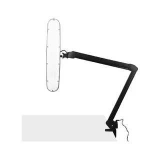 801. elegantne LED-töövalgusti harjakinnitusega - must