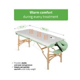 Elektriline soojendustekk massaažilauale 75x180cm