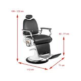 Gabbiano juuksuri tool - must kroom