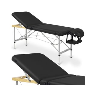 Massaažilaud alumiiniumist Aero Plus 60cm K015 must