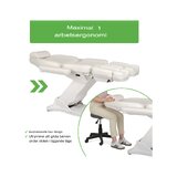 Kosmeetilise protseduuri tool, elektriline Elara PRO 6P - valge