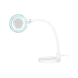 Suurendusklaasiga laualamp LED 5D luubiga