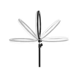 GLOW rõngasvalgusti LED-rõngas 10" alusega 10W
