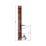 Töökoha juuksur Gabbiano b058 kirss