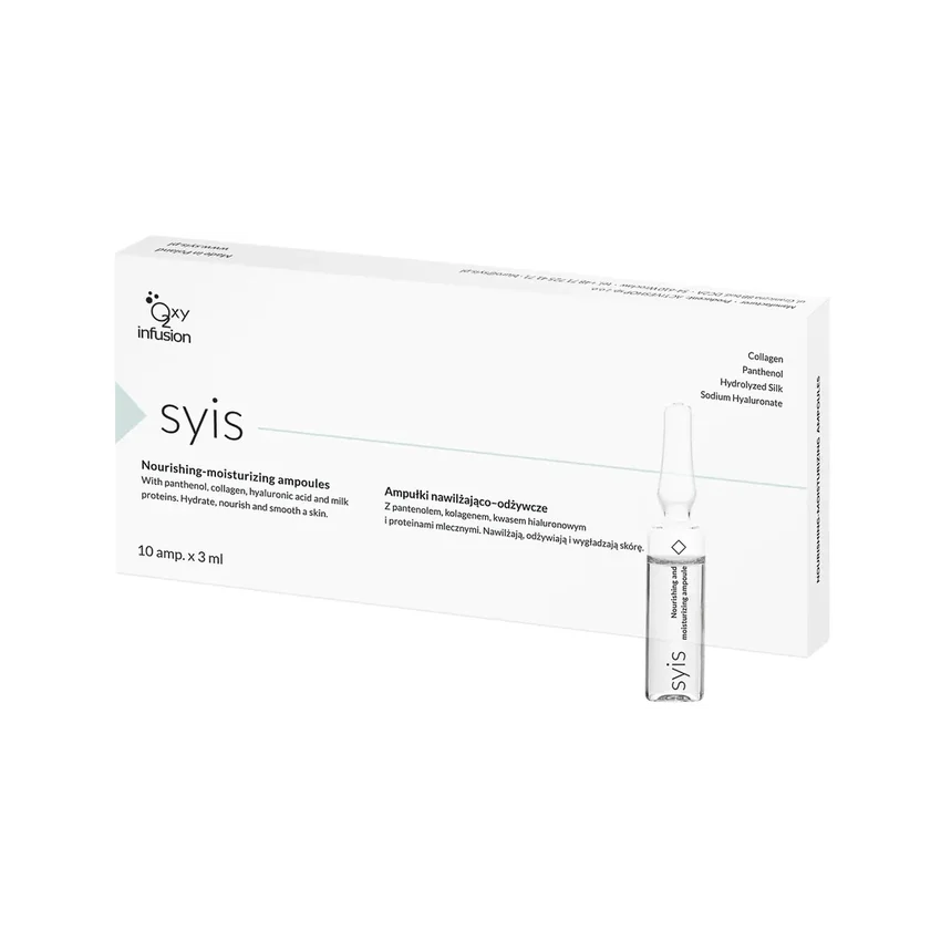 Syis niisutavad ja toitvad ampullid 10x3 ml