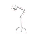 Infrapuna soojenduslamp 275W - jalahooldus