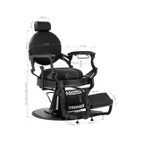 Juuksuri tool Gabbiano Niccolo Black