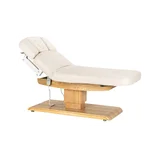 Sillon Relax - SPA-protseduuride voodi - kreemikas helepruuni alusega