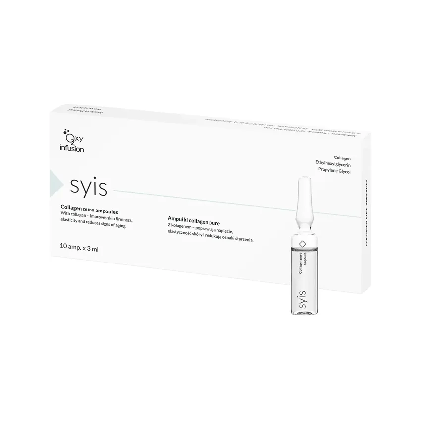 Syis puhta kollageeni ampullid 100% 10x3 ml