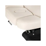 Sillon Relax - SPA-protseduuride voodi - kreemikas musta alusega