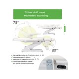 Kosmeetilise protseduuri tool, elektriline Elara PRO 6P - valge
