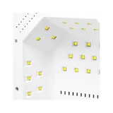 UV-lamp LED küünelakile OCHO NAILS X22 72W juhtmevaba valge peeglialusega