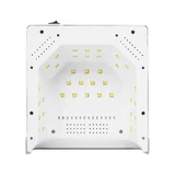 UV-lamp LED küünelakile OCHO NAILS X22 72W juhtmevaba valge peeglialusega