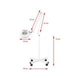 Luup LED-luubiga ratastel S4 + alus