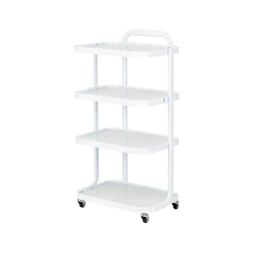 Ratastega käru Giovanni laud H6702 valge