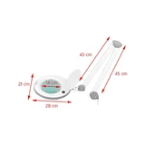 Elegantne 6014 60 LED-i suurenduslamp 5d SMD lauale