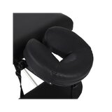 Kaasaskantav massaažilaud Nina Comfy Base K515 must