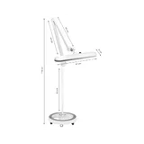 Elegantne 801-S LED-protseduurilamp salongile valge alusega