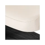 Sillon Relax - SPA-protseduuride voodi - kreemikas musta alusega