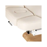 Sillon Relax - SPA-protseduuride voodi - kreemikas helepruuni alusega