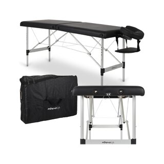 Kaasaskantav massaažilaud Nina Comfy Base K515 must