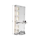 Juuksur töökohal Gabbiano b058 Pearl