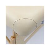 Massaažilaud - Integral Light puidust peatsiga K033 beež
