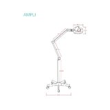 Suurenduslamp - Ampli põrandajalaga